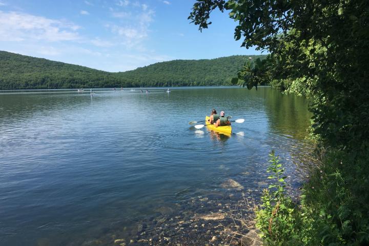 Tandem Kayaks on Monksville Reservoir